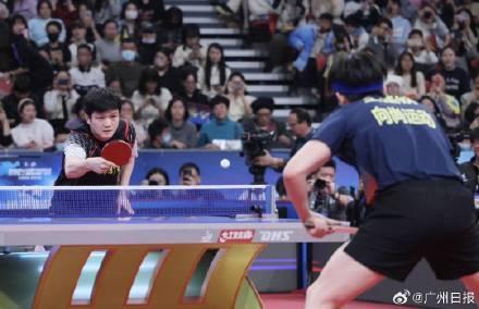 樊振东 王楚钦 乒超赛场巅峰对决 VS