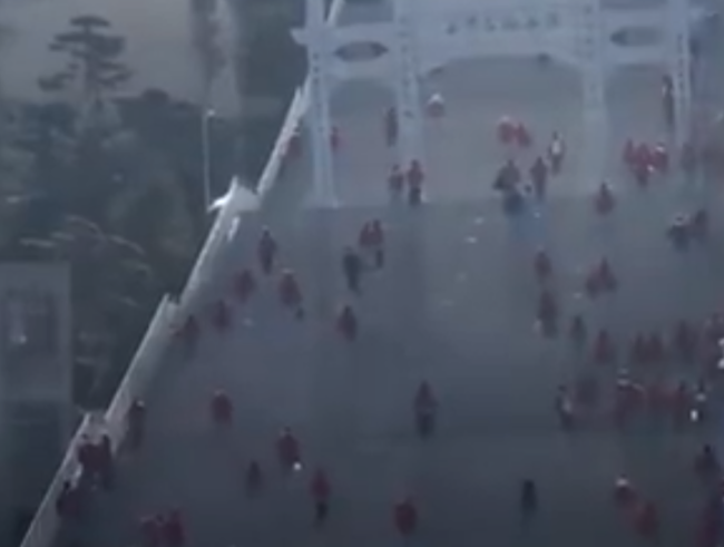 书山有路勤为径 中学生吐槽校门台阶 现实版的 网友直呼上朝既视感