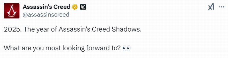 育碧对《刺客信条：影》信心满满：预示着刺客系列新纪元