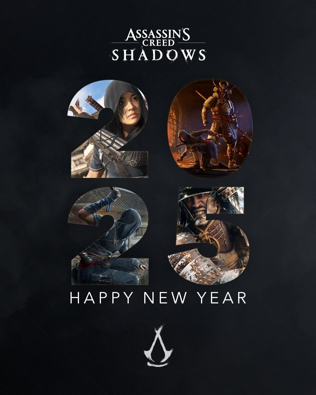 新年祝福 刺客信条 2025年开启新冒险!