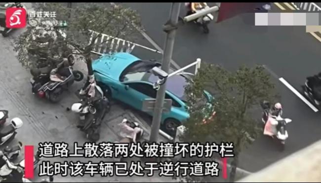 江西交警回应：小米SU7拖行护栏逆行，事故原因待查