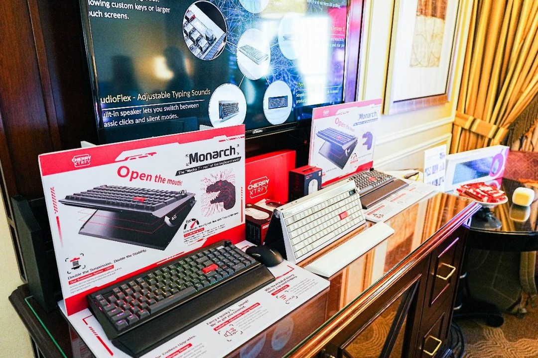 CES 2025:CHERRY 引领客制化 AI 外设革命