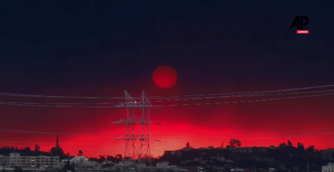 烈焰狂舞：美加州多地陷入末日般大火