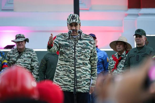 委内瑞拉总统马杜罗声称美国高级官员在委内瑞拉被捕