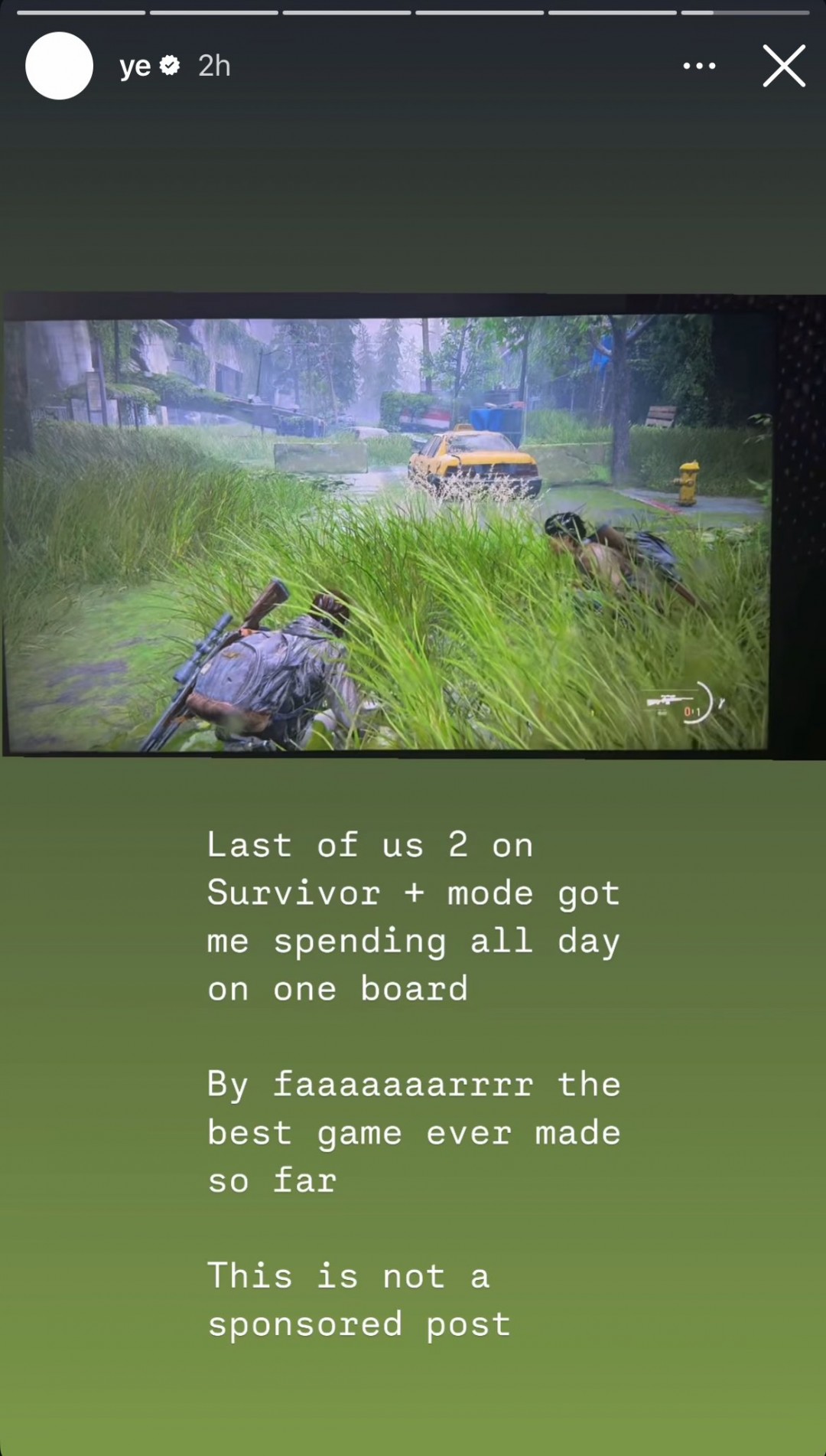 最后的生还者2 侃爷 被誉为是史以来最好的游戏 备受争议的