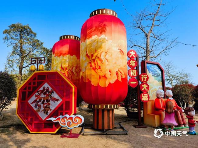 广西南宁青秀山新春灯会开幕在即，点亮虎年元宵佳节