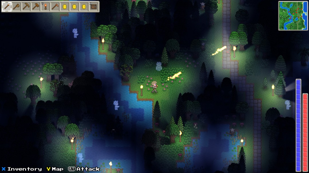 像素风沙盒生存制作游戏《Delverium》登陆Steam,2025年推出