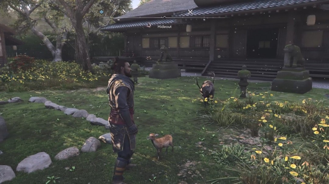 《刺客信条:影》全新藏身处玩法深度揭秘:打造个性化家园,收养可爱宠物,体验独特生活